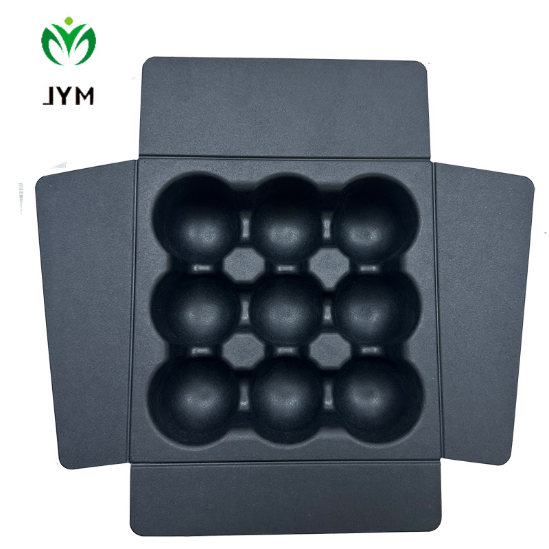 2026 new design molded fiber tray for food packaging